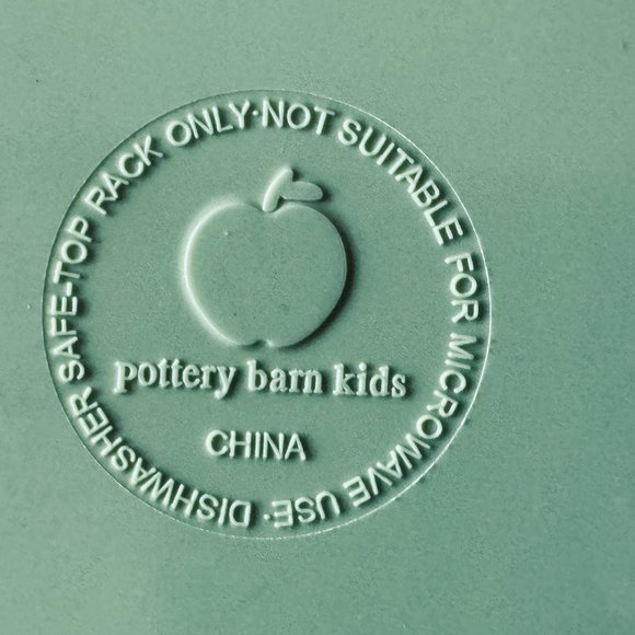 Pottery Barn Kids Cafeteria Trays Divided Food Trays Green Crafts Homeschool - Picture 10 of 10